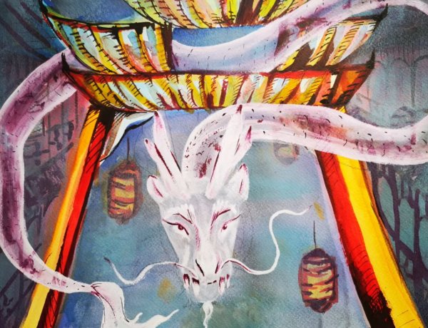 Sárkány, lampion és pagoda a festővásznon – Festősiker Kínában