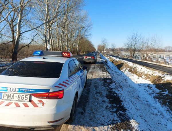 Vadgázolás Kőlaposnál – Az illetékes vadásztársaság gondoskodott az állat elszállításáról