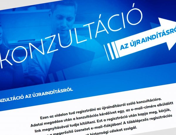 Elérhető a konzultáció – Az újranyitásról kéri ki a lakosság véleményét a kormány
