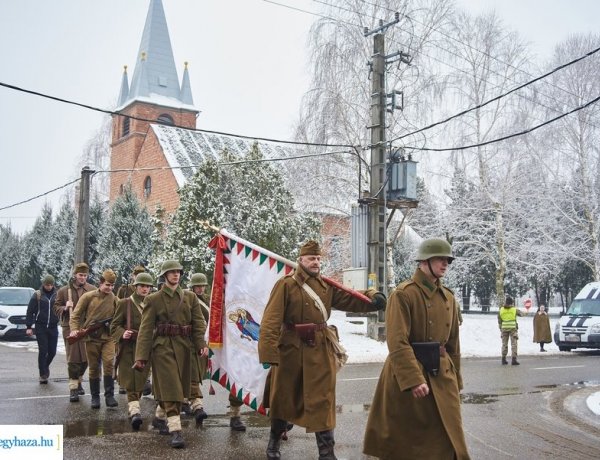 IX. Emlékmenet a Doni Hősökért – Nyírszőlősön is megálltak a hagyományőrzők