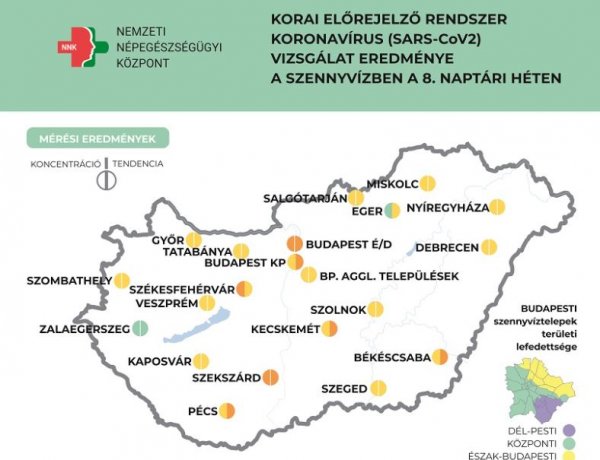 Több városban ismét emelkedik a koronavírus koncentráció        