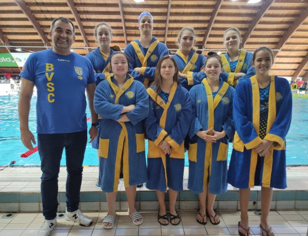 Három meccs Budapesten - Az Aqua SE leány vízilabda együttese remekül szerepelt