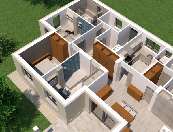 Ingyenesen letölthető tervrajzokkal segítik az építkező családokat