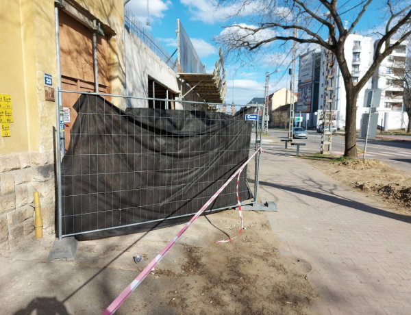 Forgalomkorlátozás mellett épül a Görögkatolikus Múzeum és a Szent Atanáz Tanulmányi Ház