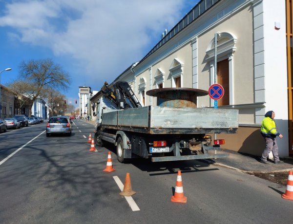 Részleges forgalomkorlátozás: a Bocskai utcán dolgoznak az E.ON szakemberei