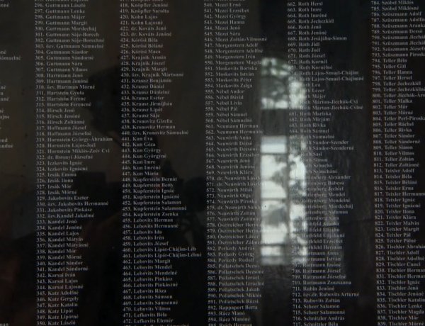 Egy név – egy élet: a holokauszt magyarországi áldozatainak emléknapja