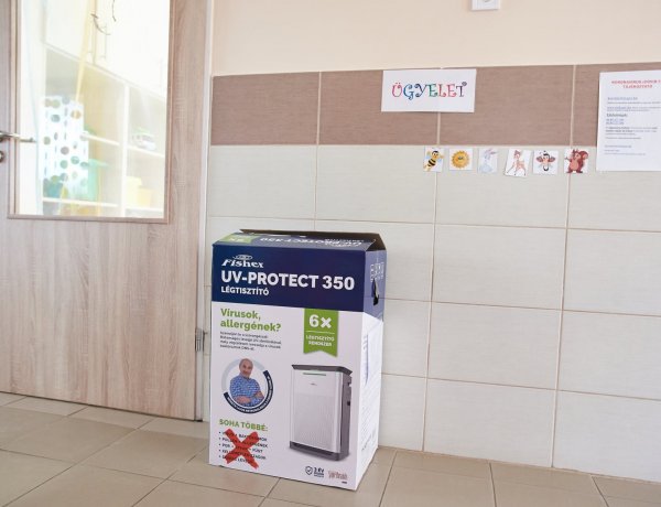 Nyolc nyíregyházi óvoda kapott modern légtisztító berendezéseket