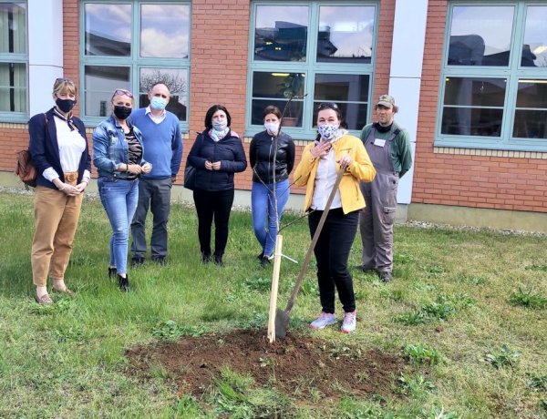 Nyíregyházi Egyetem: fát ültettek a Föld napja alkalmából                 