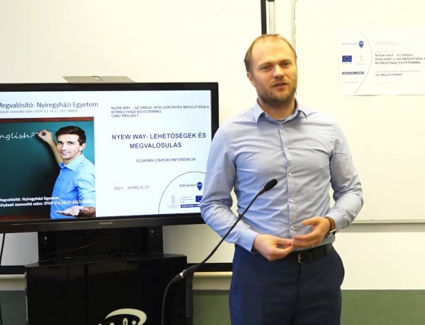 Az angol nyelvoktatás megújítása – Záróesemény a Nyíregyházi Egyetemen