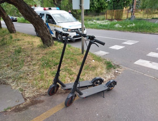 Elütöttek egy rollerest a Rákóczi utcán szerda kora este            