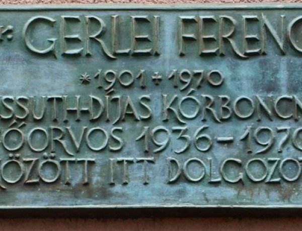 120 évvel ezelőtt született a kórház lelkiismerete – dr. Gerlei Ferenc emlékére