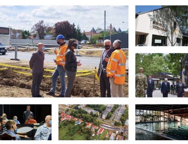 Hírösszefoglaló: Útfejlesztések, újabb körforgalom, csendes Városnap, megnyitott fürdők