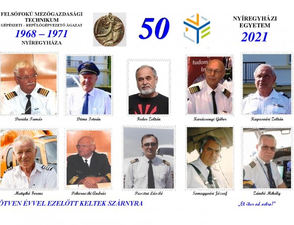 50 éve végeztek az első pilóták Nyíregyházán                             