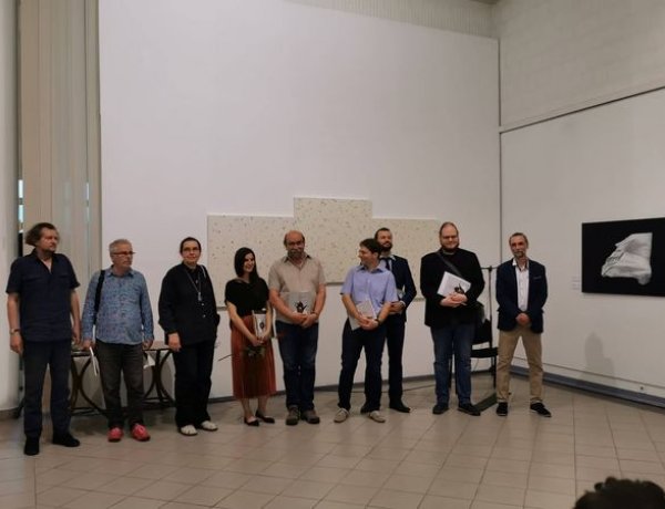 Szepessy Bélaát díjazták a XXV. Miskolci Téli Tárlat ünnepélyes megnyitóján