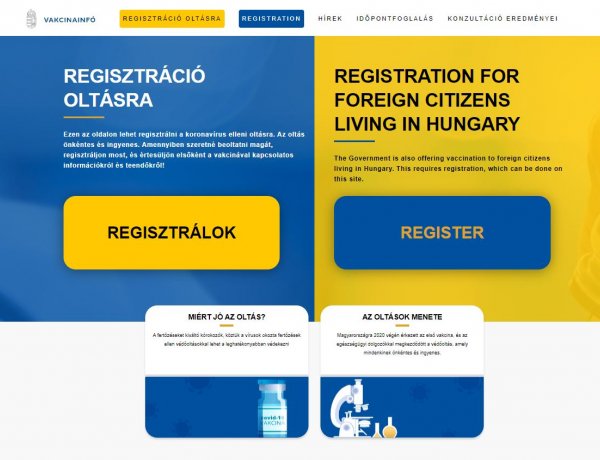 A 12-15 évesek oltására is lehet időpontot foglalni a regisztráció érvényesítése után