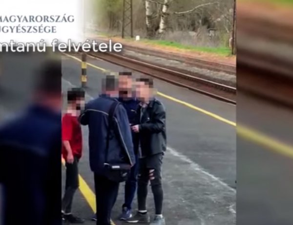 Bíróság elé állítja az ügyészség a vasutasokra támadó fiút – Videó!