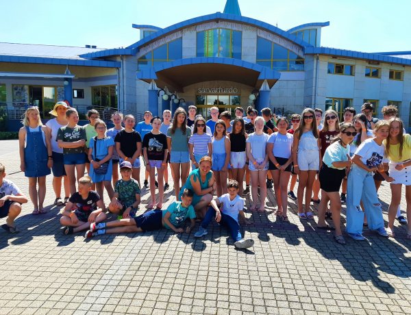 Nyár–Balaton–Szigliget: a Szent Miklós és a Szent Imre iskolásai együtt táboroztak 