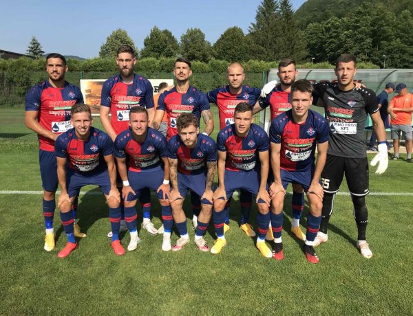 Az első felkészülési mérkőzés a szlovéniai edzőtáborban                     