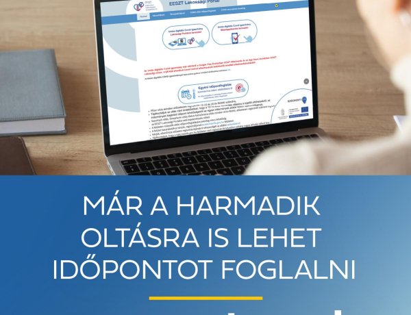 Magyarország az első, ahol már a harmadik oltásra is lehet időpontot foglalni