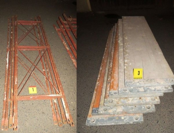 Állványt lopott, a nyíregyházi rendőrök elfogták               