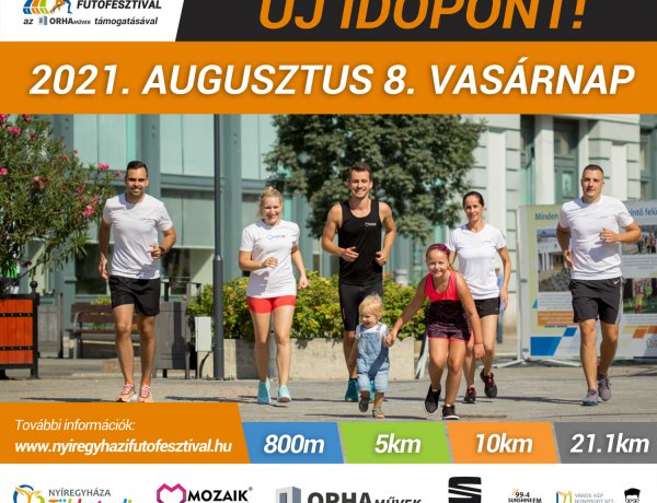 I. Nyíregyházi Futófesztivál – Nevezési információk, útvonal, lezárások