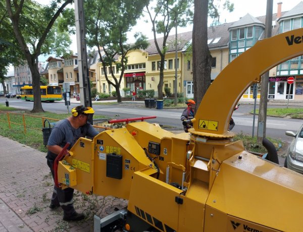 Új aprítékológépet állított munkába a NYÍRVV                          