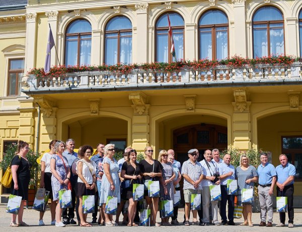 Találkozó – 24 fő érkezett Lengyelországból a városházára               