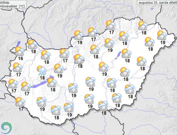 Időjárás: Kellemes, napsütéses napra számíthatunk           