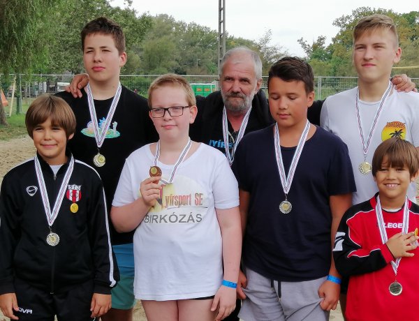 Strandbirkózó versenyen a Nyírsport SE fiatal sportolói                           