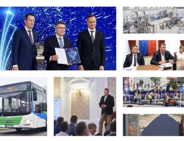 Hírösszefoglaló: rangos elismerés, megújuló zöldfelületek, fejlesztések és pálinkaverseny