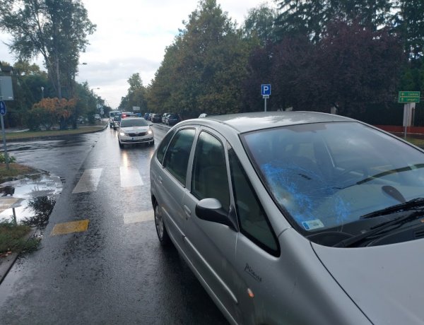 Kijelölt gyalogátkelőhelyen történt gázolás a Korányi Frigyes utcán