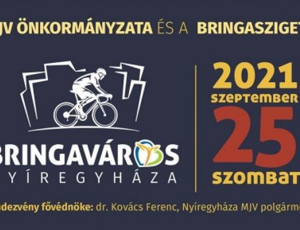 Szombaton ismét Bringaváros – Fedezze fel Ön is Nyíregyháza 80 km-es kerékpárút hálózatát!