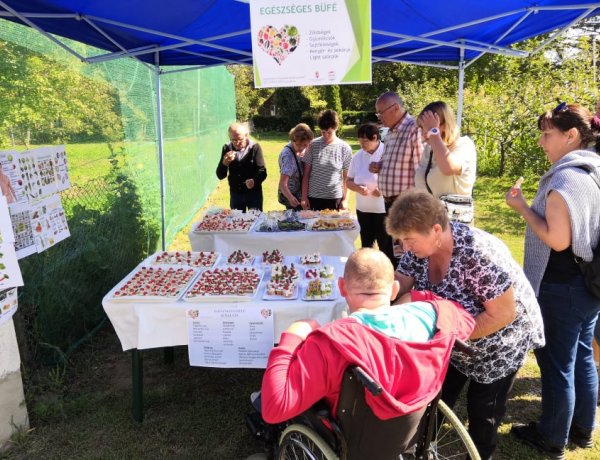 Egészségmegőrző napot tartottak a közelmúltban az Aranyalmában!