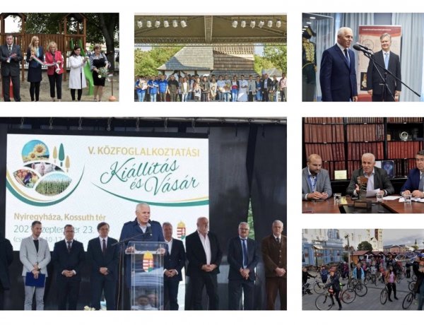 Hírösszefoglaló: Közfoglalkoztatási kiállítás, díjeső Nyíregyházának, fejlesztések