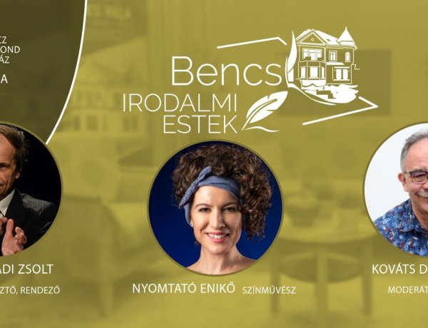 Ezerszer Júlia - irodalmi est a Bencs Villában, október 19-én