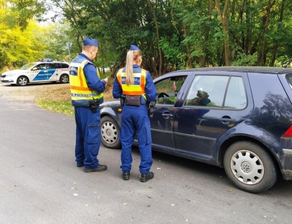 Közlekedési ellenőrzést tartottak Nagykálló és Balkány területén