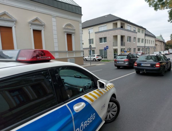 Ráfutásos baleset történt a Bocskai utcán                       