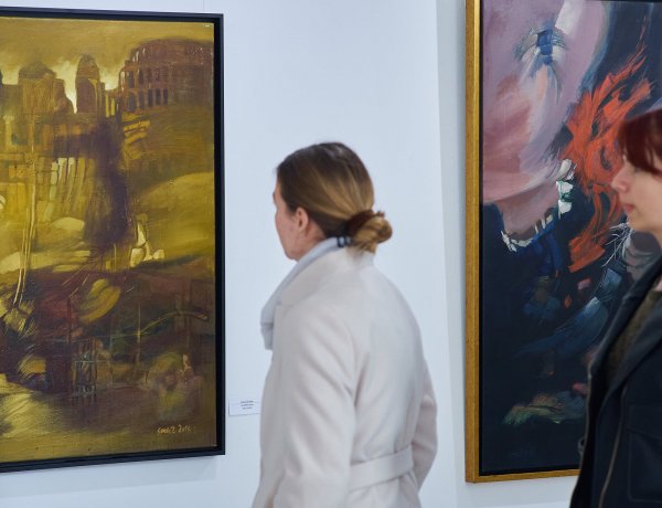 Színekről álmodtam – Megnyílt Gonda Zoltán kiállítása a Pál Gyula Teremben