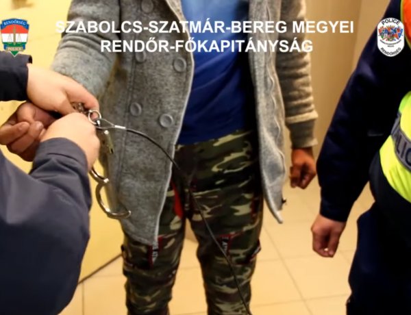Egy órán belül elfogták a rendőrök a nyíregyházi rablás feltételezett elkövetőjét