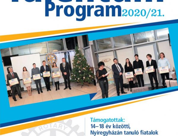 Tehetségeket támogat a Rotary Klub                                           