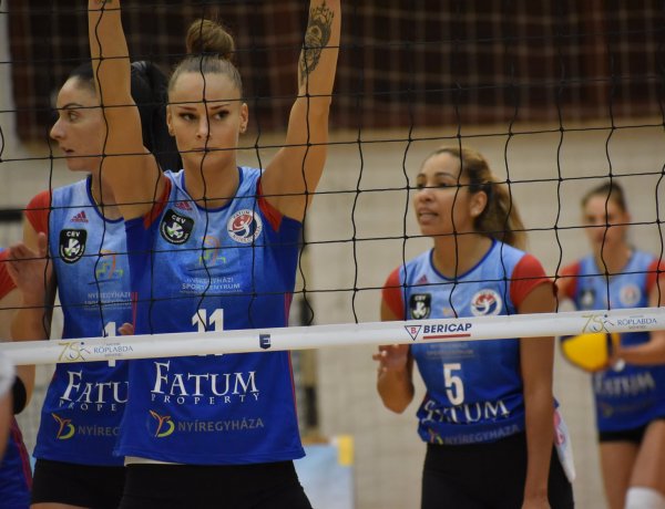 Újabb öt játszmás meccs - Idegenben nyert a Fatum Nyíregyháza 