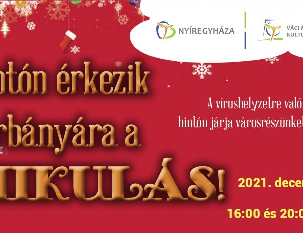 Hintón érkezik Borbányára a Mikulás! 