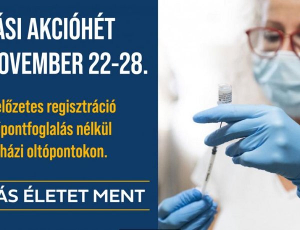 György István: hétfőn kezdődik az oltási akcióhét