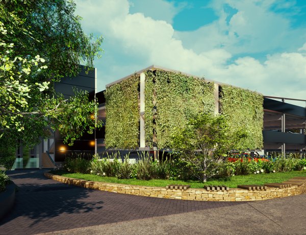 Debreceni és nyíregyházi cég közösen építi Magyarország legzöldebb parkolóházát