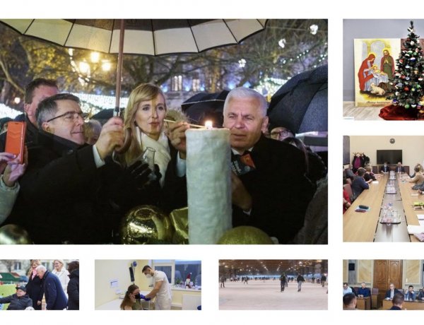 Hírösszefoglaló: advent a belvárosban és a Kállay Gyűjteményben, jégpálya, oltási akcióhét és új játszótér