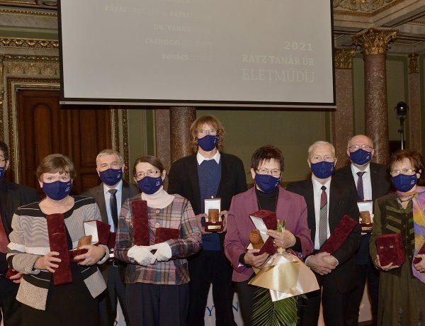 Nyíregyházi díjazott az idei Rátz Tanár Úr Életműdíj elismertjei között