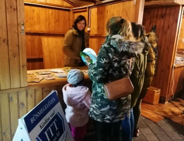 Bűnmegelőzés a nyíregyházi karácsonyi forgatagban