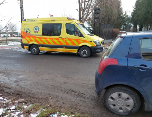 Ráfutásos baleset történt a Kállói úton