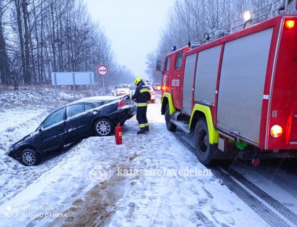  Szabolcs-Szatmár-Bereg Megyei Katasztrófavédelmi Igazgatóság: több baleset volt az elmúlt napokban