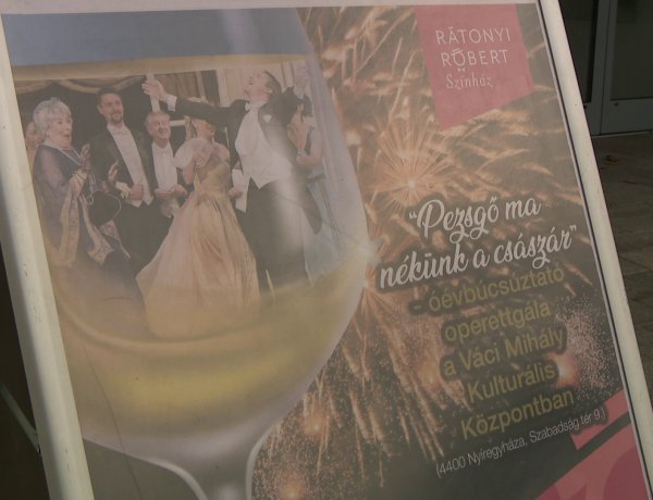 Óévbúcsúztató operettgála – December 30-án a Váci Mihály Kulturális Központban